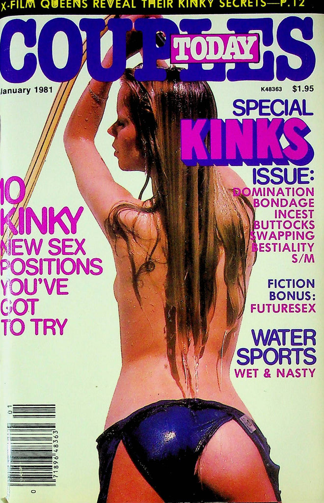 Couples Today Digest Magazine Special Kinks Issue January 1981 052824RP2