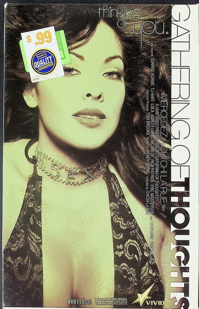 Gathering Thoughts ft. Mercedez, Sunrise Adams, TJ Hart Adult VHS Vivid Entertainment 101925AKVHS2
