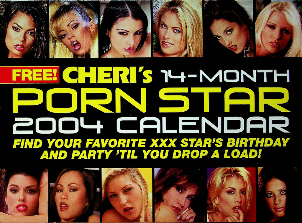 Cheri's 14-Month Porn Star 2004 Calendar 121623RP