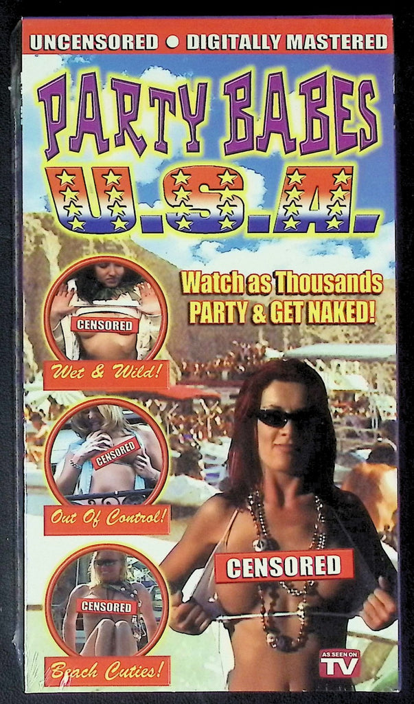 Party Babes USA Adult VHS 2003 Wayne Enterprises DMN Productions 052726AKVHS