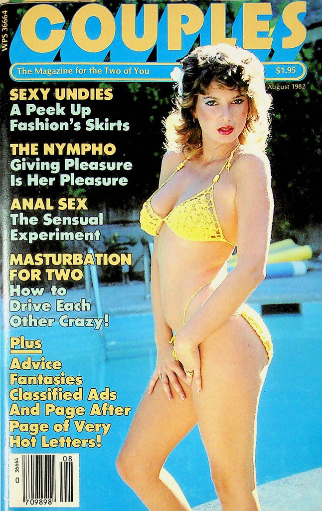 Couples Today Digest Magazine Anal & Masturbation August 1982 052824RP2