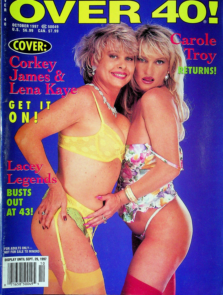 Over 40! Magazine Ft. Corkey James & Lena Kaye October 1997 052226AMP-