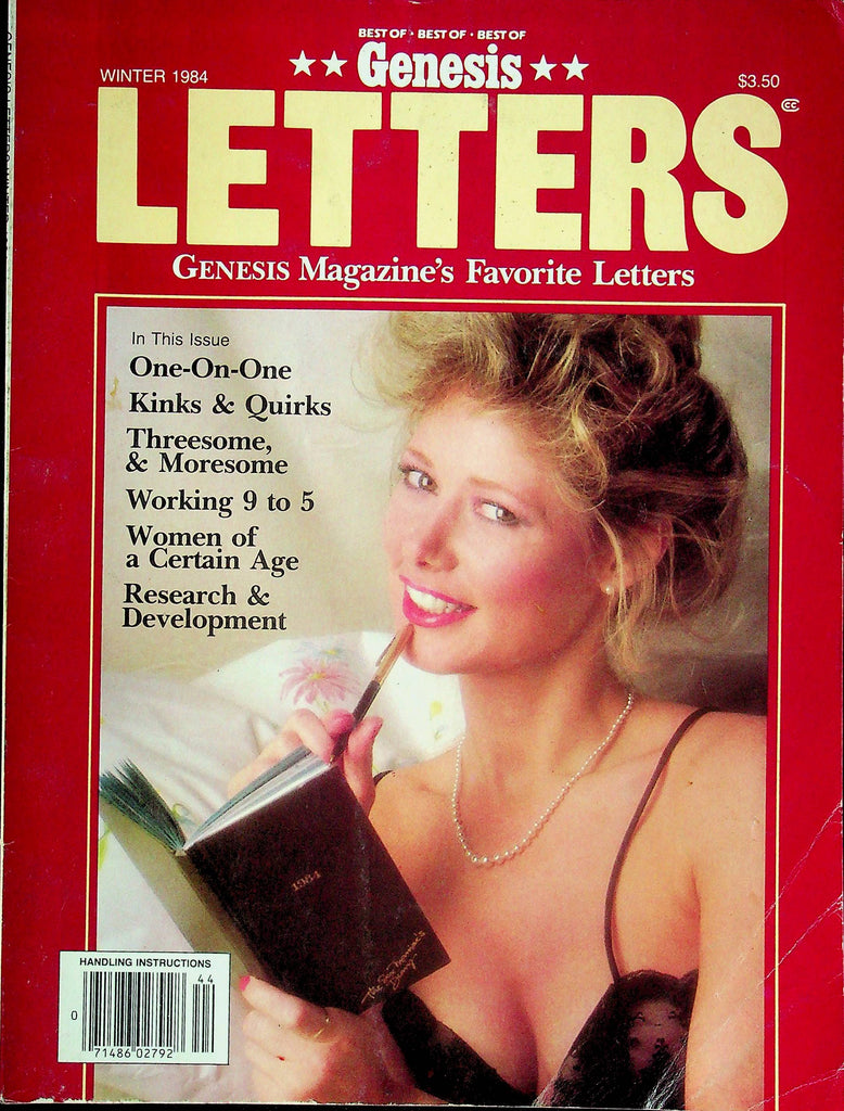 Best Of Genesis Letters Men's Magazine Threesomes & Kinks Winter 1984 070624RP