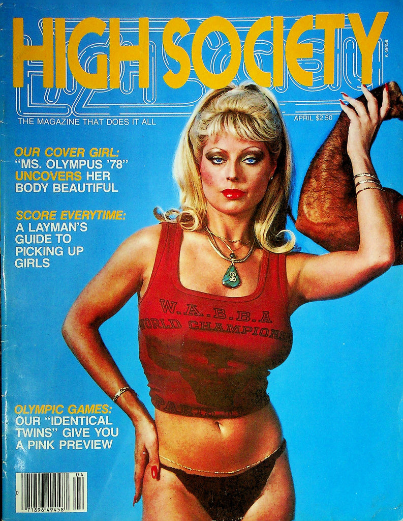 High Society Magazine Ms. Olympus '78 & Olympic Games April 1979 010925RP