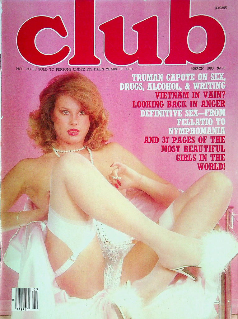 Club Magazine Truman Capote March 1980 042724RP