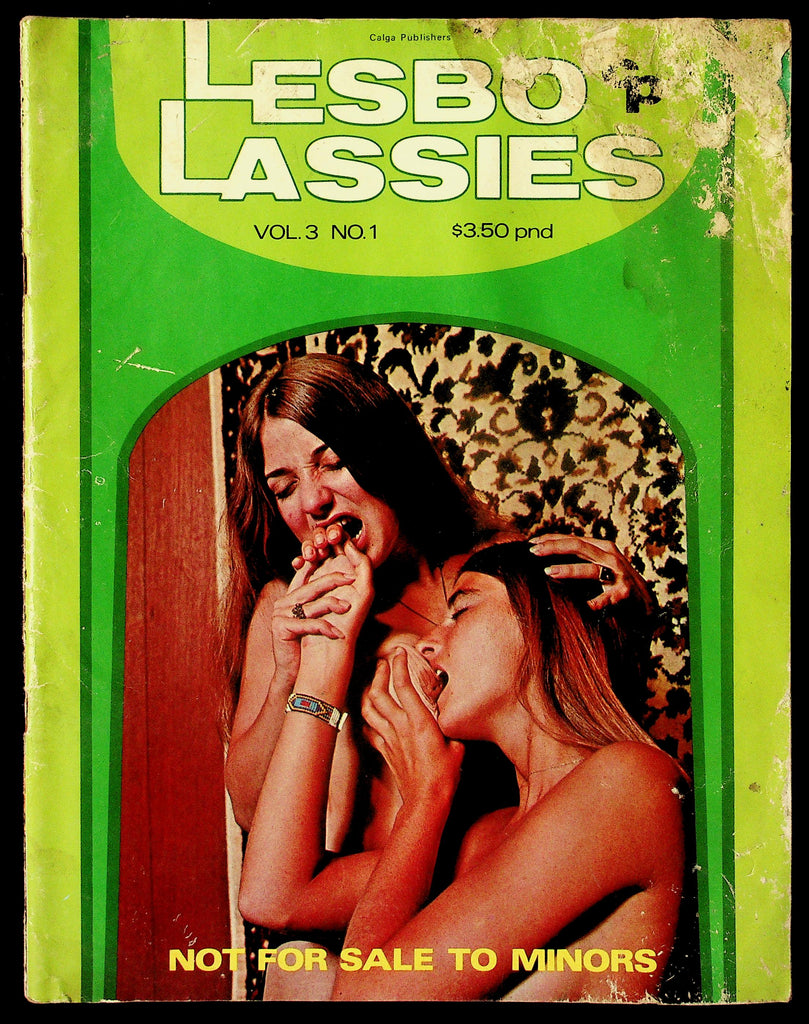 Lesbo Lassies Lesbian Pictorial V3, #1 Feb/Mar 1971 The Reluctant Virgin 090226HRP-55