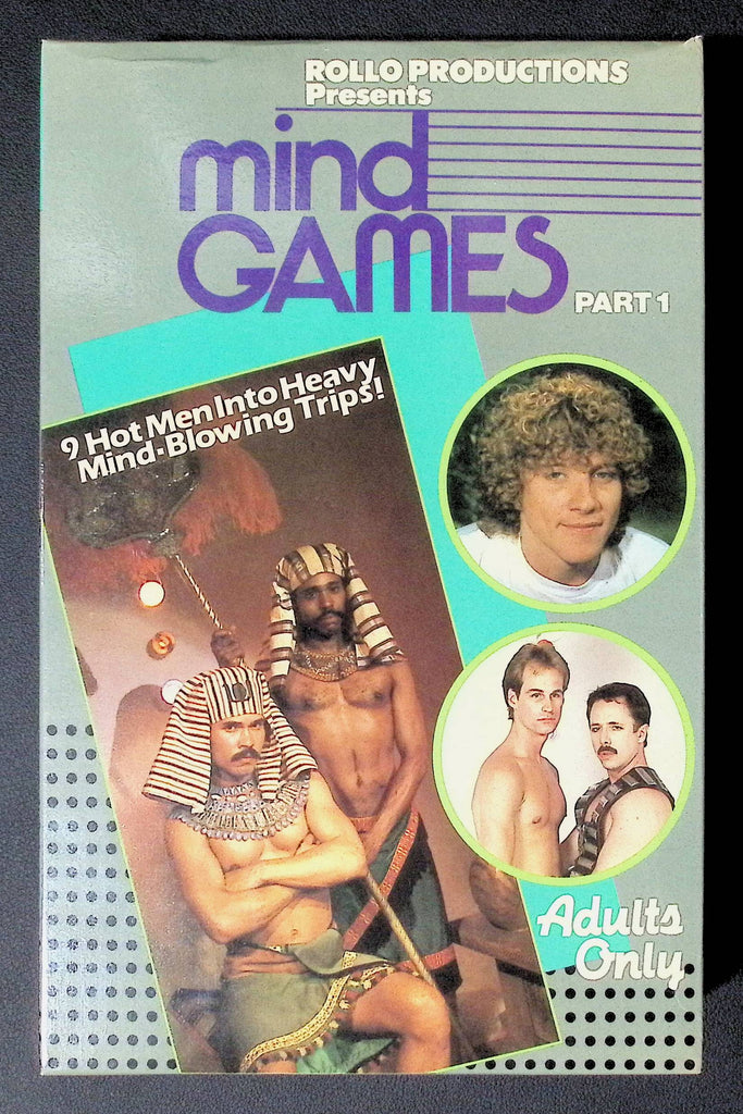 Mind Games Part 1 Rollo Productions Gay VHS 1984 092724JKVHS
