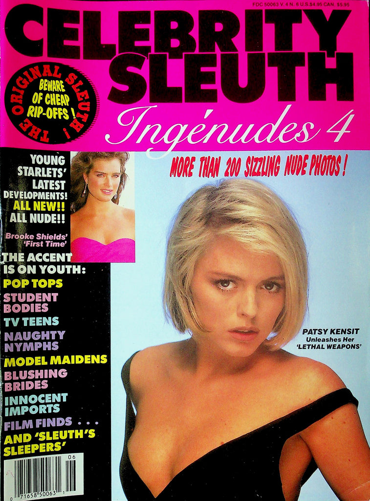 Celebrity Sleuth Magazine Ingenudes 4 Ft. Patsy Kensit Vol.4 No.6 100225RP-