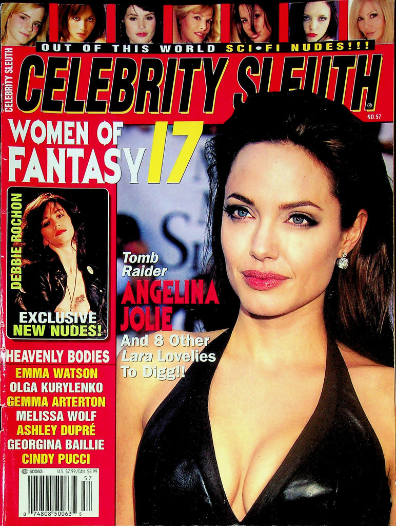 Celebrity Sleuth Magazine Women Of Fantasy 17 Ft. Angelina Jolie No.57 2009 061725RP-