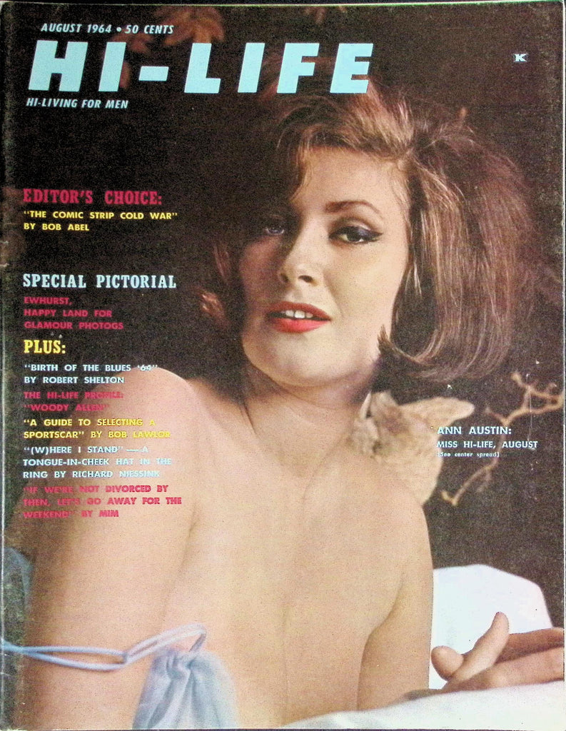 Hi-LIfe Magazine August 1964 Ann Austin Miss Hi-Life, August   092626LLP