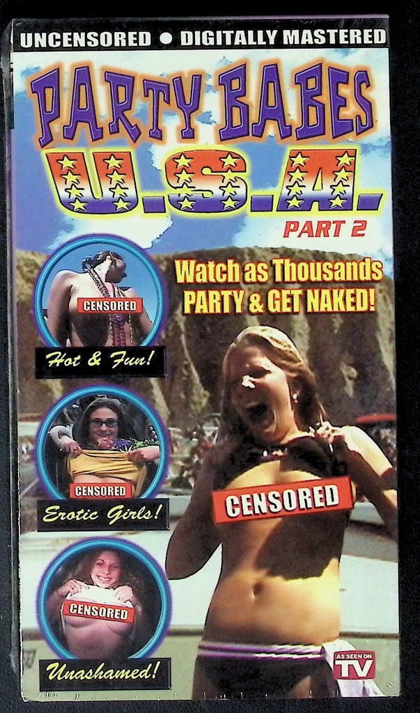 Party Babes USA #2 Adult VHS 2003 Wayne Enterprises DMN Productions 052726AKVHS