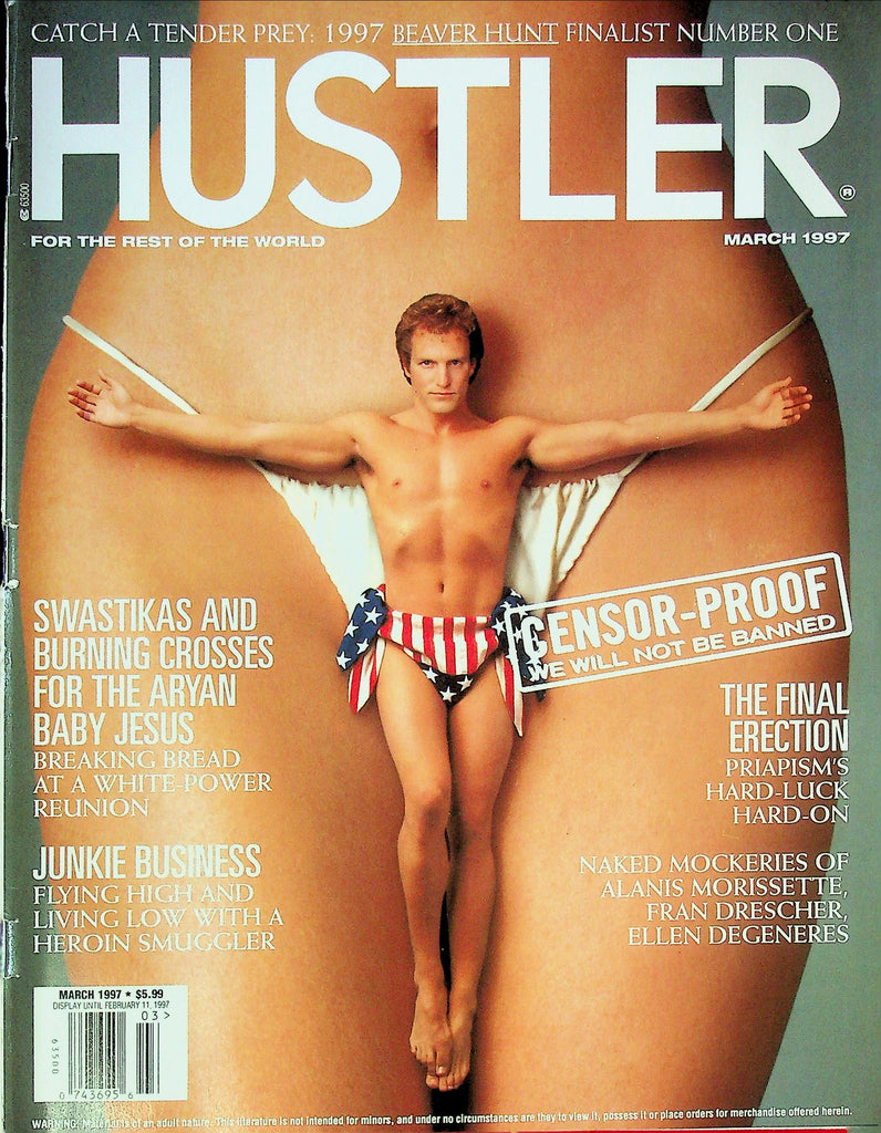 Hustler Magazine Woody Harrelson March 1997 070825RP2-