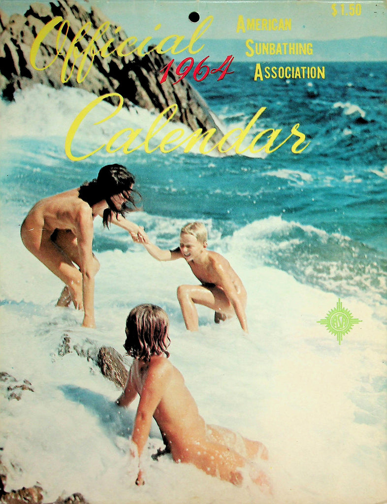 American Sunbathing Association Offical 1964 Wall Calendar    071326lmp-GSC