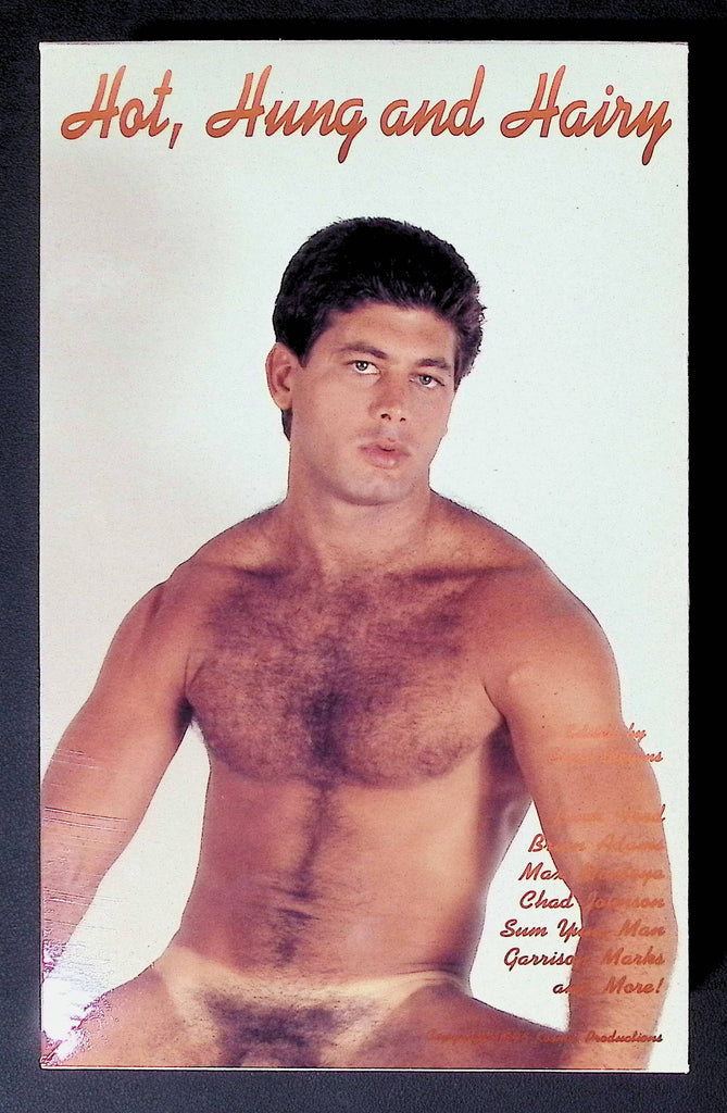 Hot, Hung And Hairy Chad Johnson Kosmos Productions Gay VHS 1995 092724JKVHS2