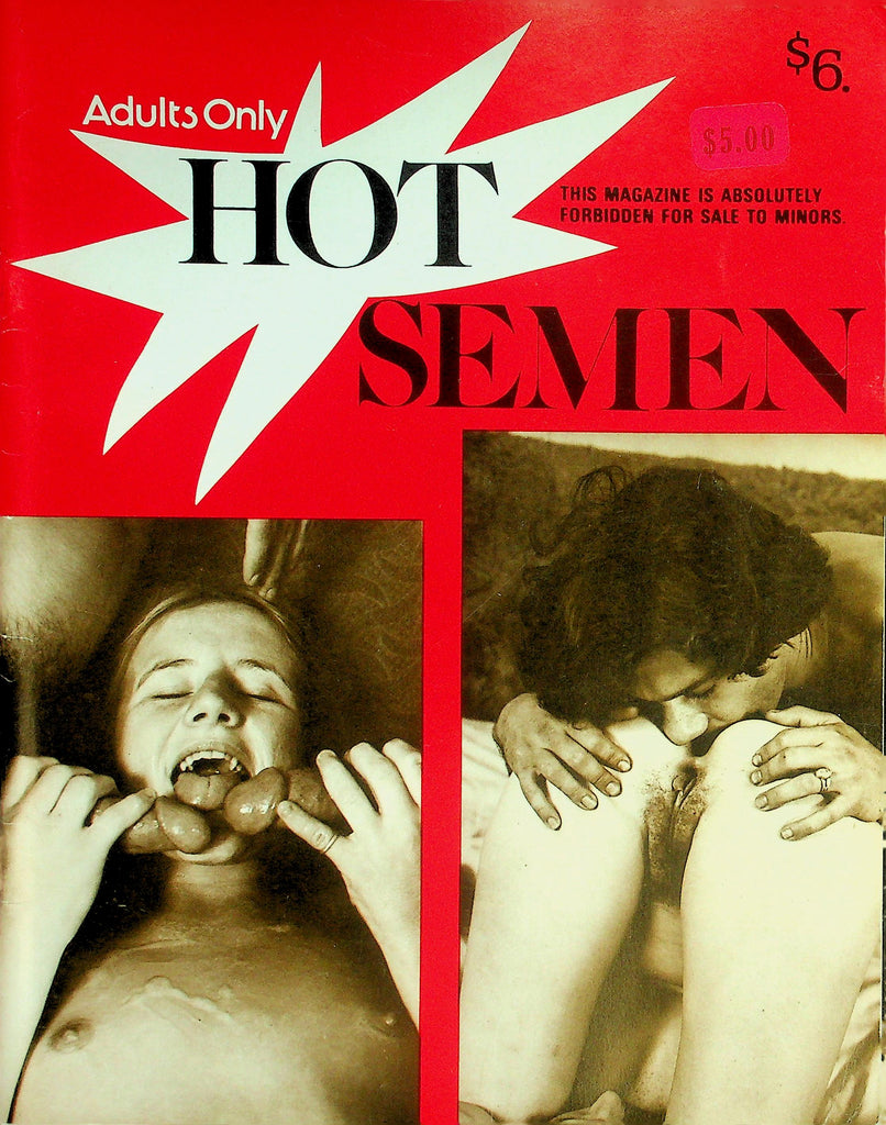 Hot Semen Magazine  Licking & Sucking!  #1 1970's   082826lmp-GSC