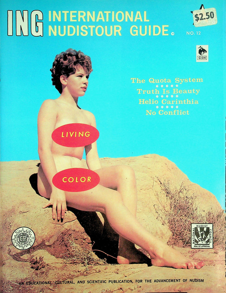 International Nudistour Guide Magazine  Truth Is Beauty / Helio Carinthia  #12  1960's  081926lmp2-GSC