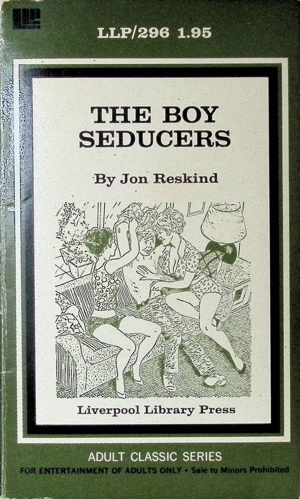 The Seducers by Jon Reskind Liverpool Library Press 1972  Adult Novel-042324AMP