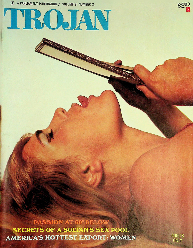 Trojan Vintage Magazine   Secrets Of A Sultan's Sex Pool   vol.6 #3  1968 Parliament   100826lmp-GSC