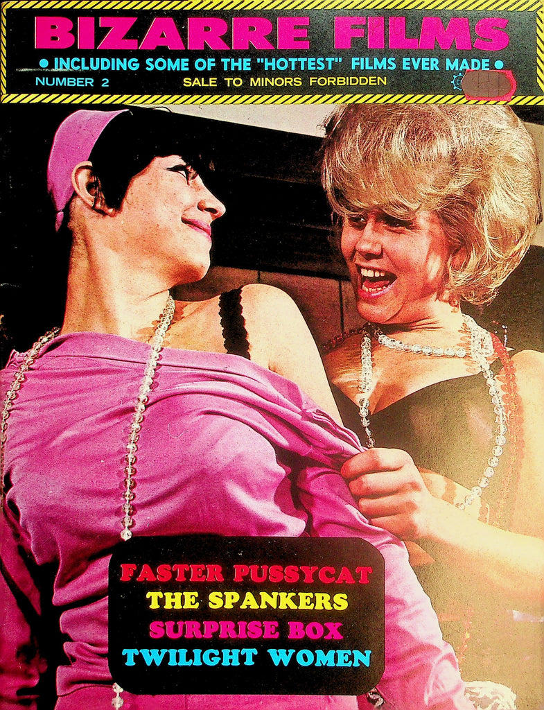 Bizarre Films Magazine  Faster Pussycat, The Spankers, Surprise Box & More!  #2  1960's     061026AMP-