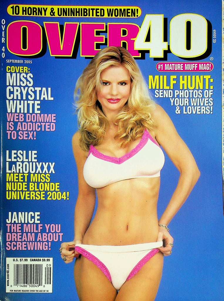 Over 40 Magazine Miss Crystal White & Leslie LaRouxxx September 2005 052424RP