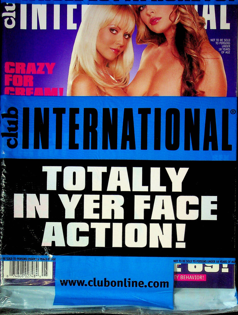Club International Magazine Ft. Jana & Jesse May 2005 SEALED 092624RP