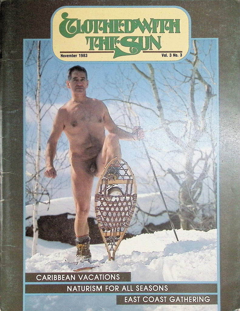 Clothed with Sun Magazine Nov 1983 V3 N3 Ms. Nude America Contested 090526LLP