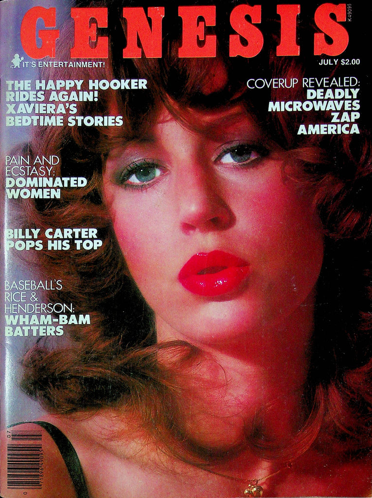 Genesis Men's Magazine Angie & Xaviera July 1978 082124RP