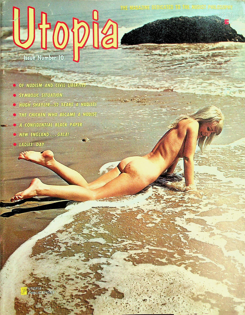 Utopia Nudist Magazine  Of Nudism And Civil Liberties / Ladies Day  #10  1966    070826lmp-GSC
