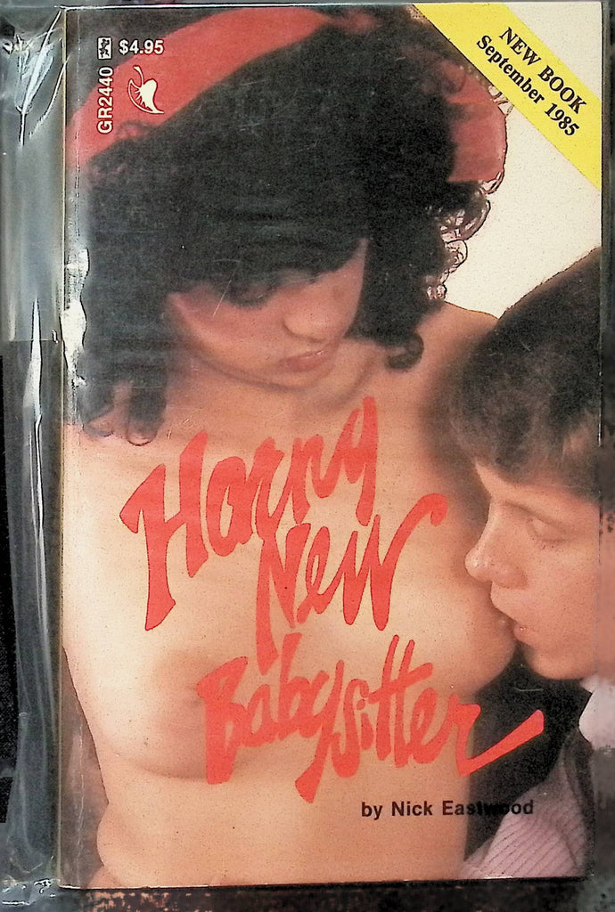 Horny New Babysitter by Nick Eastwood GR2440 September 1985 Greenleaf Adult Paperback Novel-073124AMP2