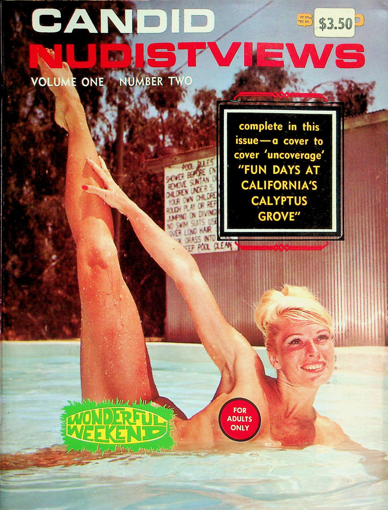 Candid Nudist Views Magazine  Fun Days At California's Calyptus Grove  vol.1 #2 1960's 090826lmp-GSC