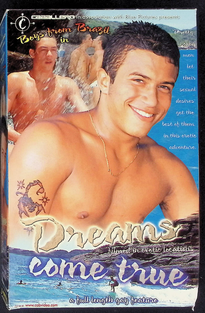 Dreams Come True Gay VHS Caballero Blue Pictures 111825AKVHS3