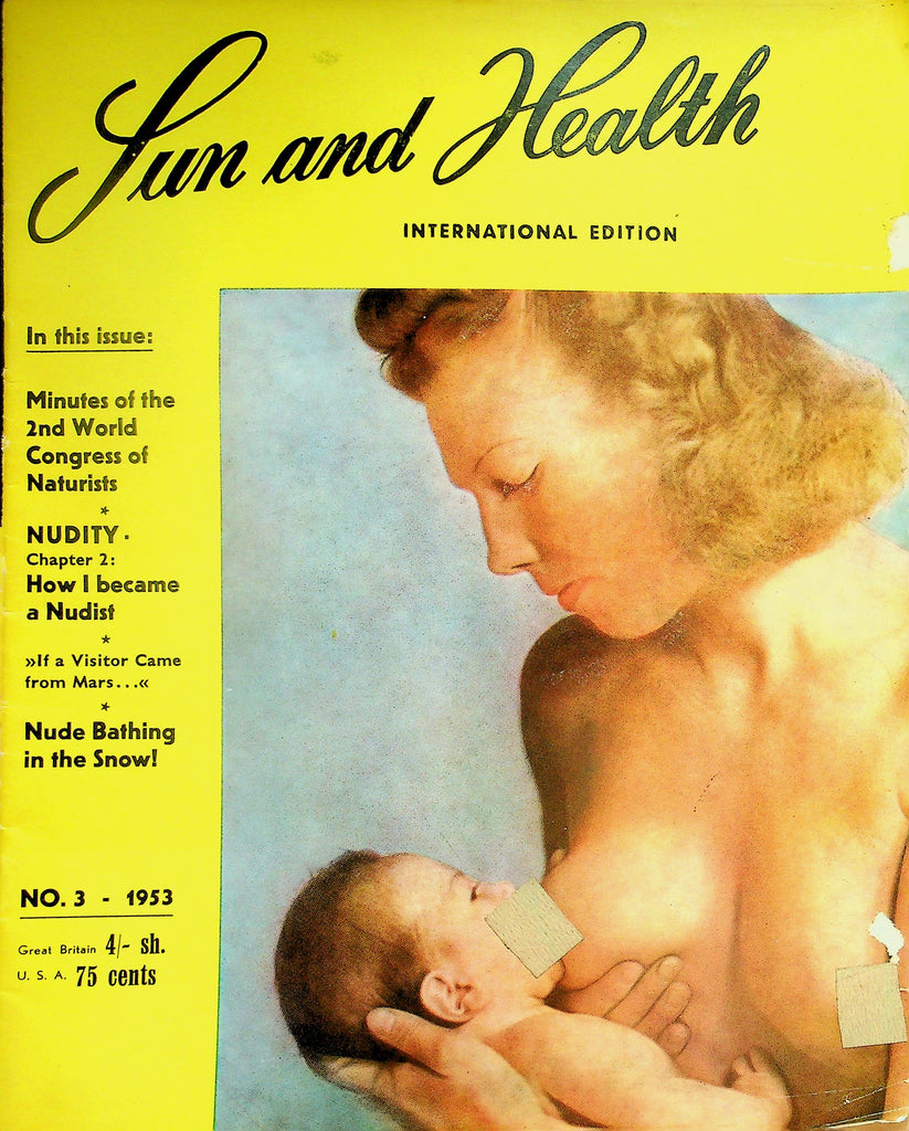 Sun and Health International Edition Nudist Magazine  How I Became A Nudist  #3  1953   102126lmp-GSC