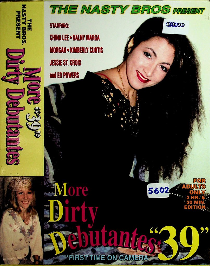 More Dirty Debutantes "39" First Time On Camera with China Lee Dalny Marga Morgan Adult VHS Nasty Bros 060926NAVHS4-10