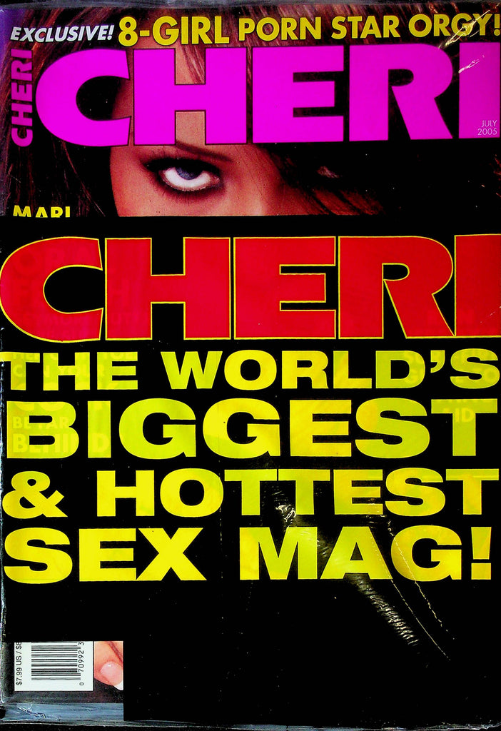 Cheri Magazine 8 Girl Porn Star Ogy July 2005 SEALED 021324RP