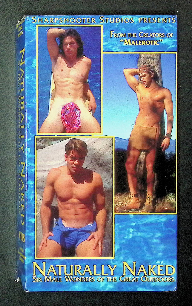 Naturally Naked Sharpshooter Studios Gay VHS 1993 031425DMVHS