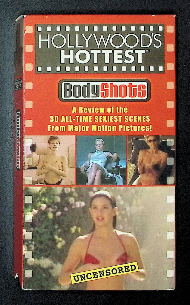 Hollywood's Hottest Body Shots Radioactive Films VHS 2002 Demi Moore Nicole Kidman 071525DMVHS