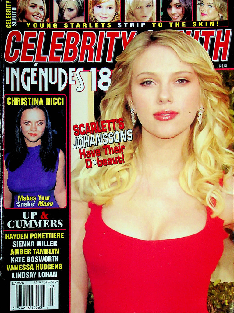 Celebrity Sleuth Magazine Ft. Scarlett Johansson No.51 2008 111824RP
