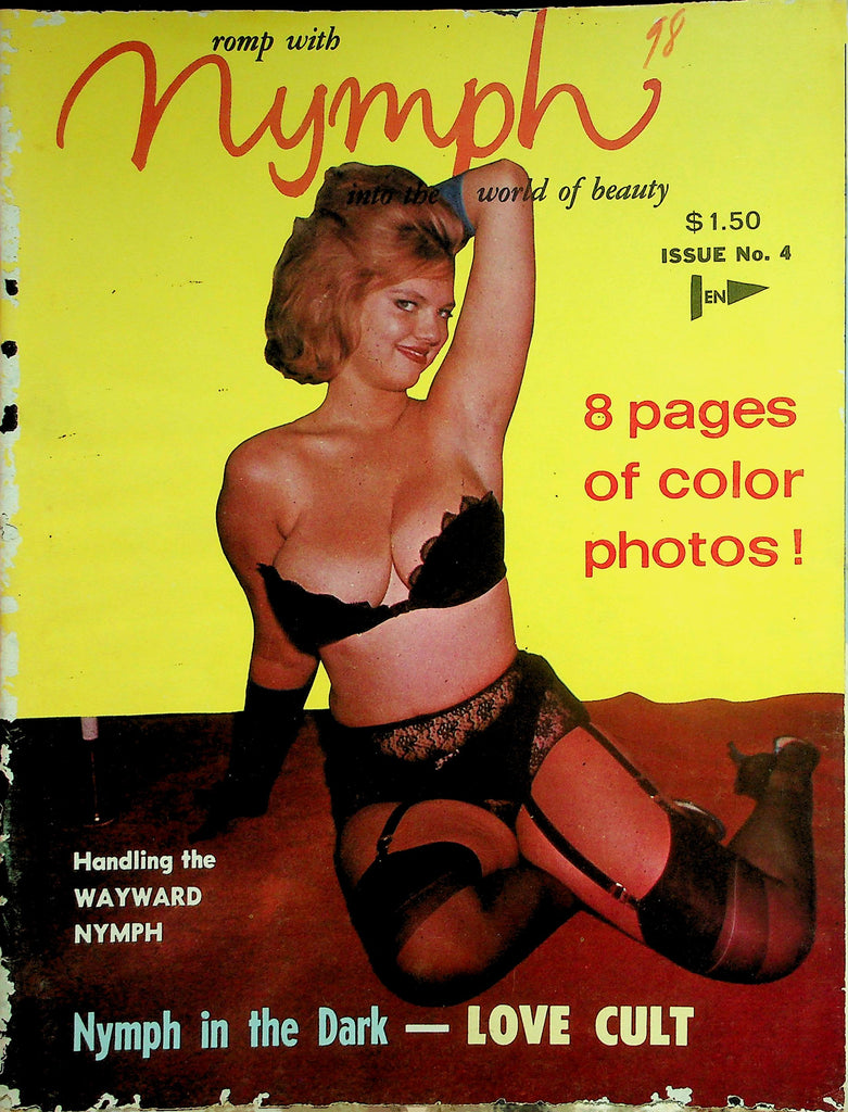 Nymph Into The World Of Beauty Magazine  Nymph In The Night  #4 1963     050526lmp