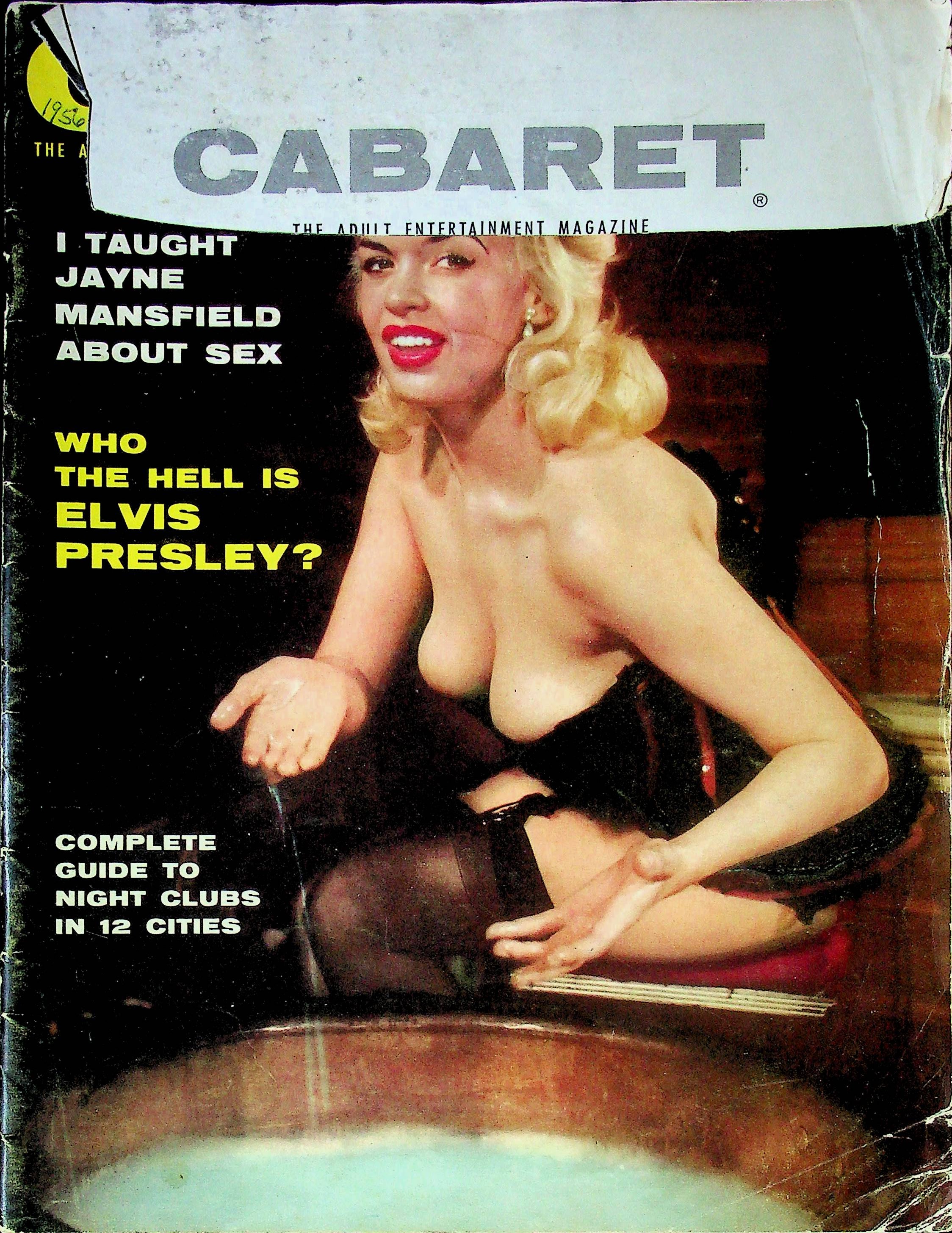 Cabaret Adult Entertainment Magazine I Taught Jayne Mansfield Vol.2 No –  Mr-Magazine