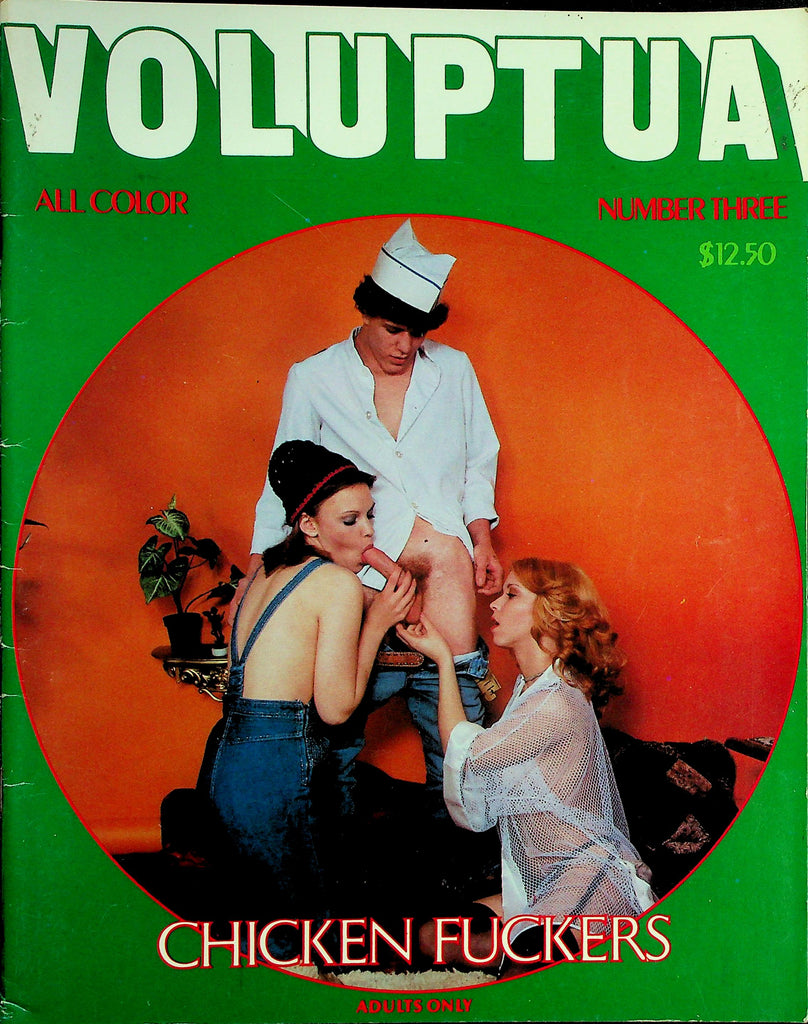 Voluptua Magazine  Chicken Fuckers  #3 1970's   082126lmp-GSC