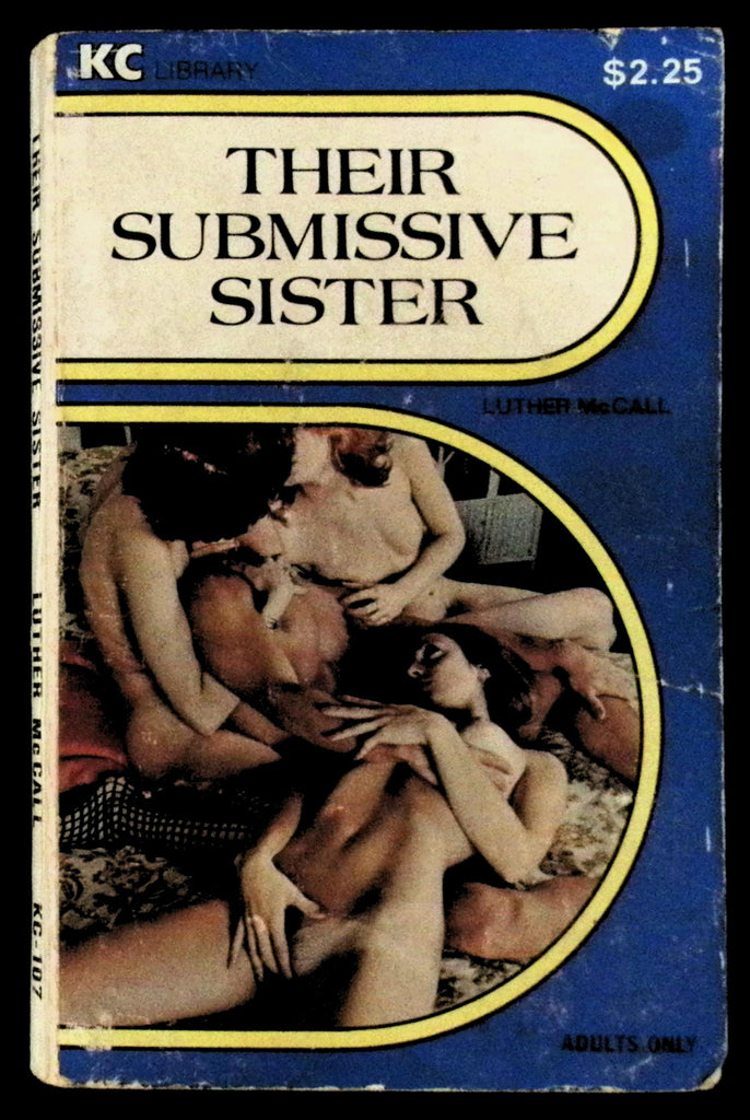 Their Submissive Sister by Luther McCall KC-107 Adult Paperback Book 080626VFP-34