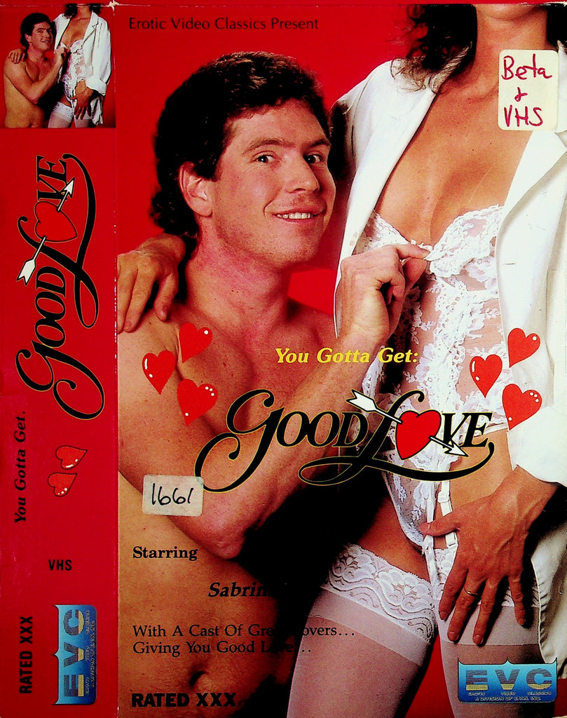 Good Love Sabrina Jeff Coldwater Natasha Rose Adult VHS EVC 050526NAVHS3-9