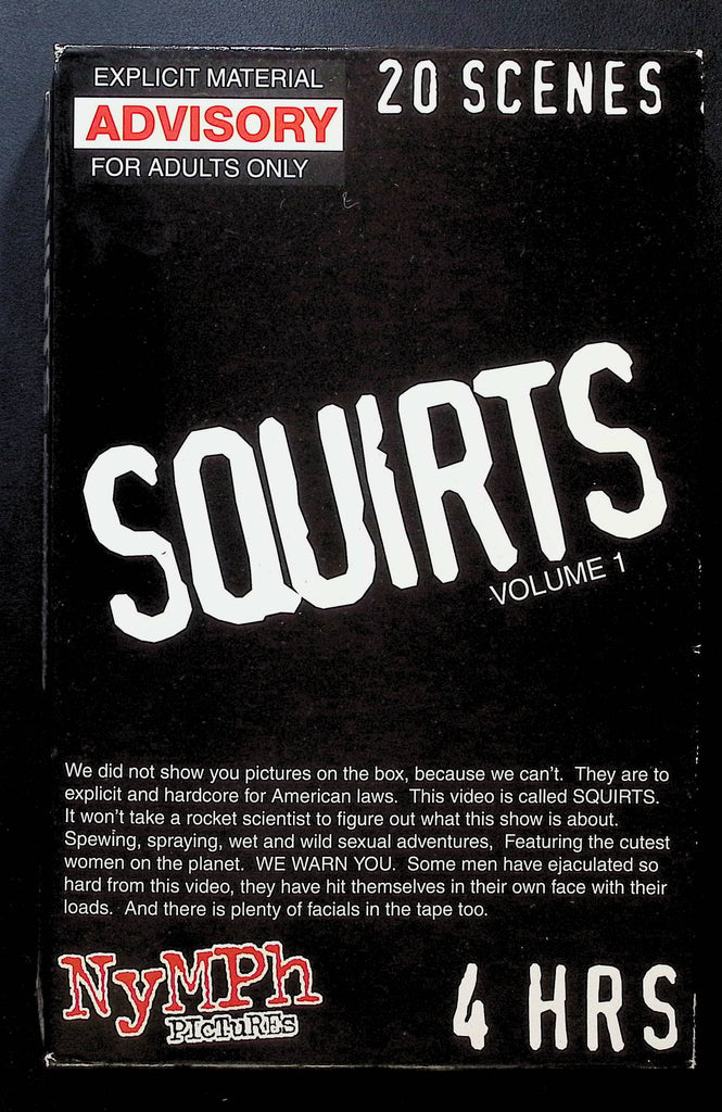 Squirts Volume 1 Nymph Pictures VHS 2000 120324DMVHS