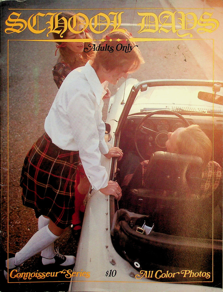 College School Days 18+ Magazine  #1 1980's  Connoisseur Series  073126lmp-GSC