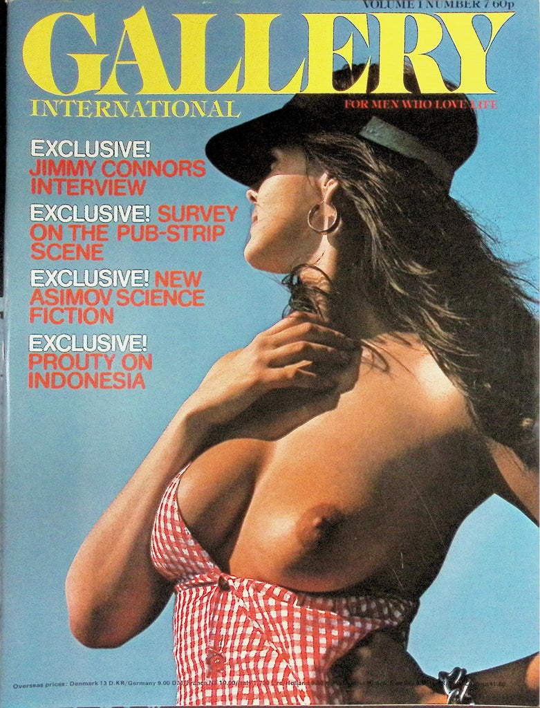 Gallery International Magazine Jimmy Connors Interview Vol 1 #7   091926LLP