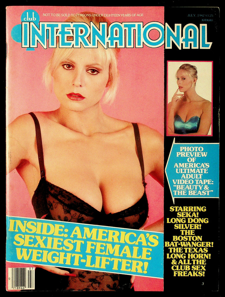 Club International Adult Magazine V6, #7 1982 Seka & More 091426HRP-40