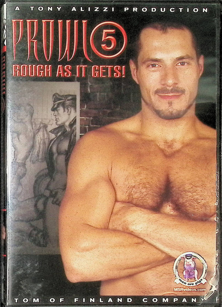 Prowl 5 Rough As It Gets DVD Trent Cougar, Trey Rexx, Mike Grant Tom Of Finland Company 031924tsdvd
