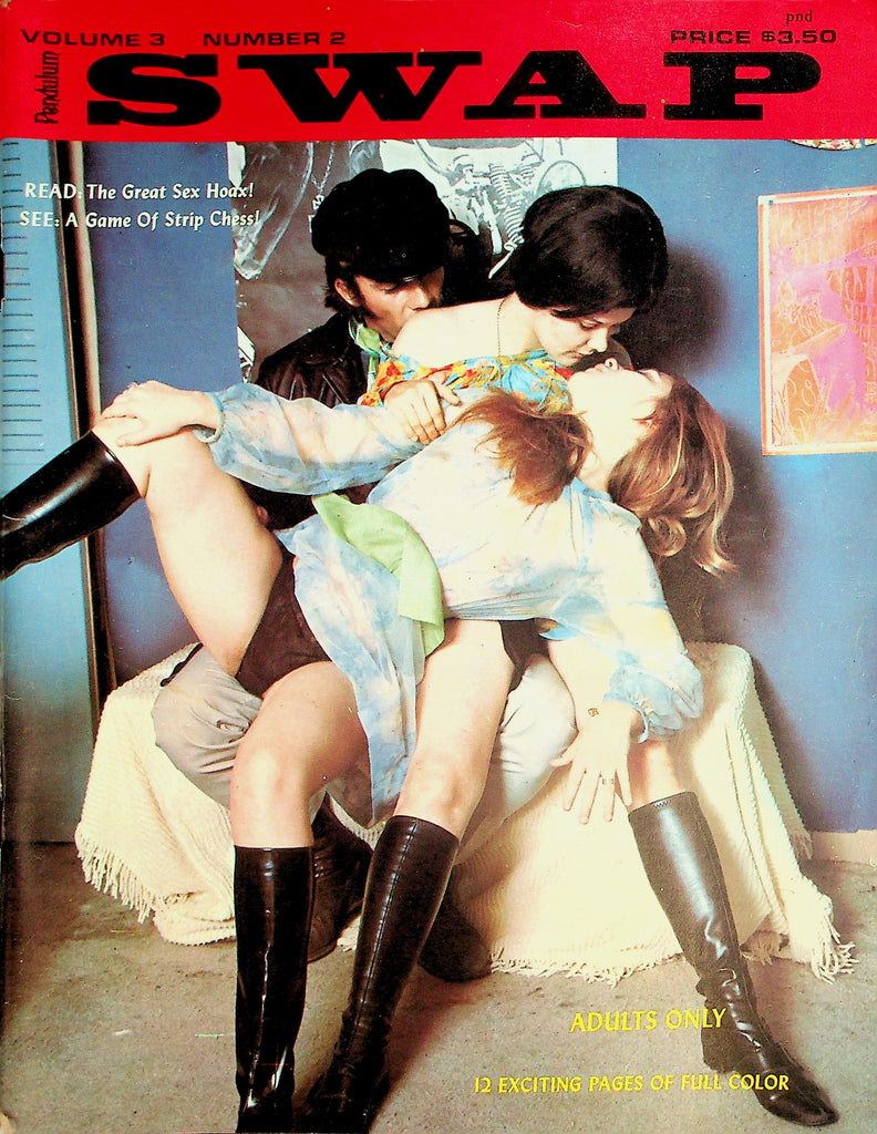 Swap Magazine  Game Of Strip Chess! / The Great Sex Hoax  vol.3 #2  June 1969     071126lmp-GSC