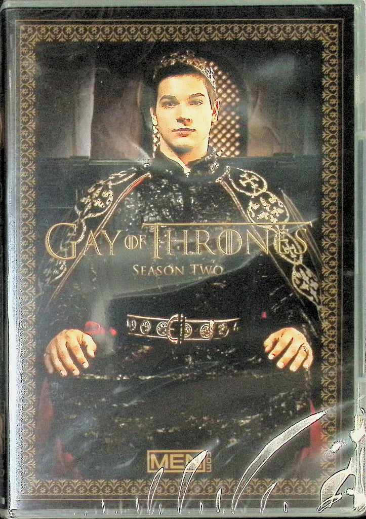 Gay Of Thrones Season 2 DVD Johnny Rapid, Paddy O'Brian, Jessy Ares 1hr45min Men.Com 032924tsdvd