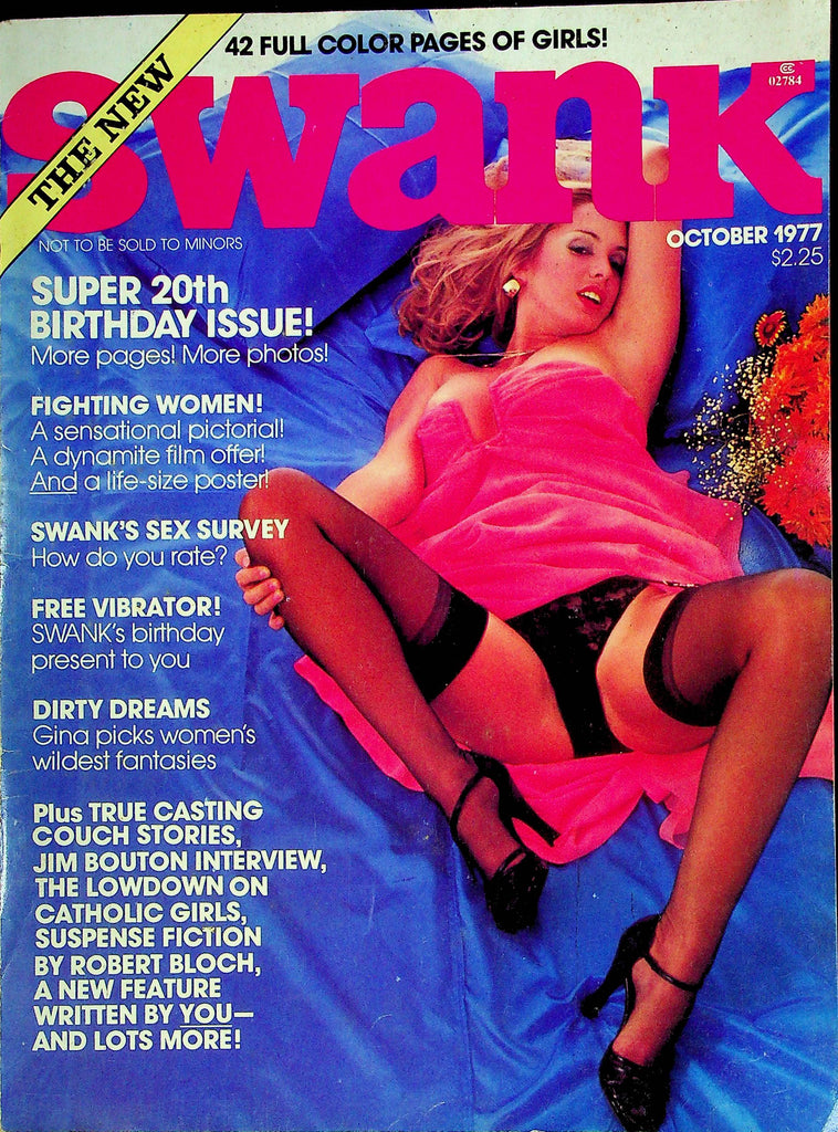 Swank Men's Magazine 20th Birthday Issue October 1977 082224RP